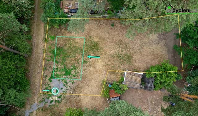Prodej stavebního pozemku 48 m², Hradec, okres Plzeň-jih