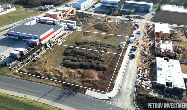Prodej komerčního pozemku 1 108 m², Modřická, Moravany, okres Brno-venkov