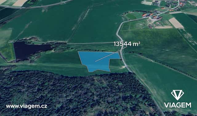 Prodej pole 864 m², Příkosice, okres Rokycany