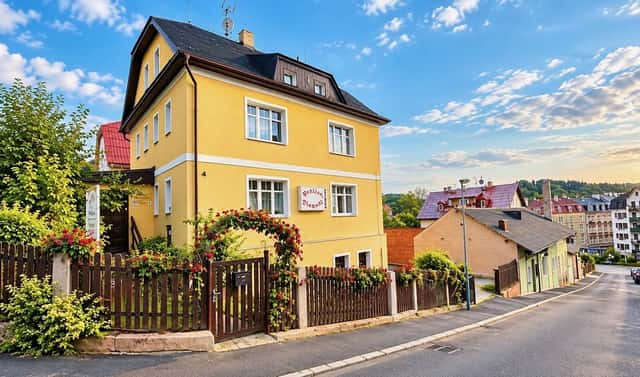 Prodej ubytovacího objektu 430 m², Tyršova, Karlovy Vary