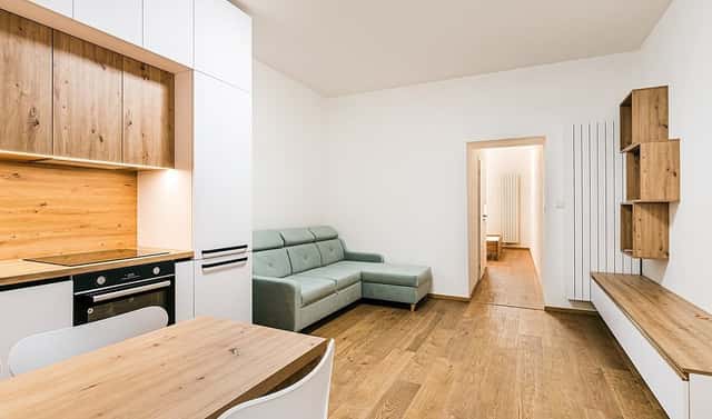 Pronájem bytu 2+kk 50 m², Stavební, Brno – Trnitá, okres Brno-město