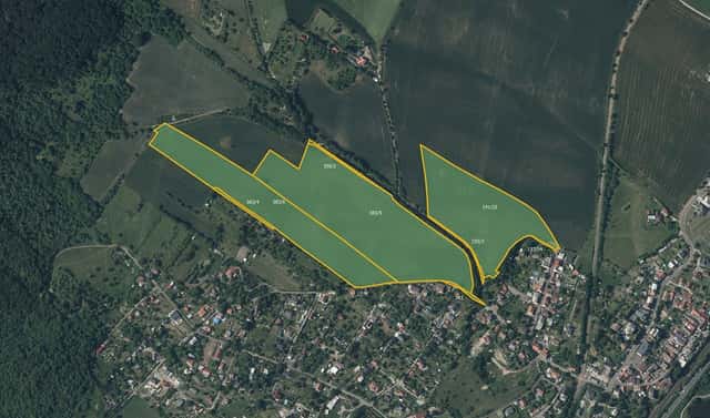 Prodej pole 72 188 m², Lhotka nad Labem, okres Litoměřice