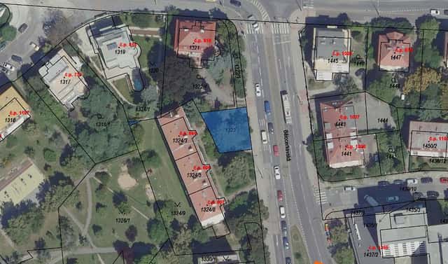 Prodej stavebního pozemku 90 m², Praha 10