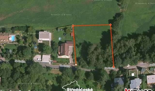 Prodej pozemku 2 614 m², Dobřichovice, okres Praha-západ