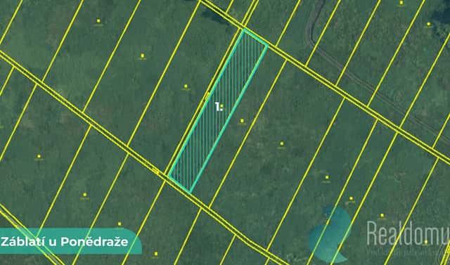 Prodej pole 4 195 m², Záblatí, okres Jindřichův Hradec