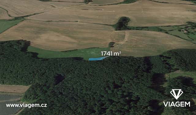Prodej pole 1 741 m², Dolní Bousov, okres Mladá Boleslav