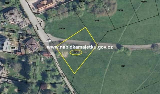 Prodej stavebního pozemku 1 341 m², Ústí nad Labem