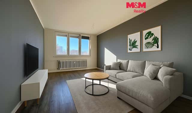 Pronájem bytu 2+1 55 m², Plzeňská, Ostrava – Hrabůvka, okres Ostrava-město