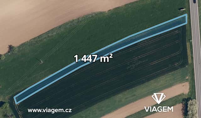 Prodej pole 1 447 m², Uhřice, okres Hodonín