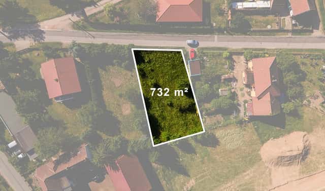 Prodej stavebního pozemku 732 m², Roudnice, okres Hradec Králové