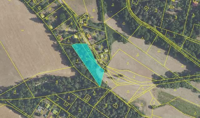 Prodej zahrady 2 125 m², Mokrovraty, okres Příbram