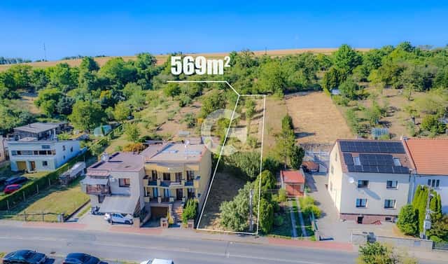 Prodej stavebního pozemku 569 m², Zadní luhy, Zlín – Louky