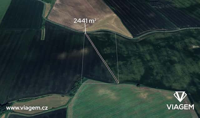 Prodej pole 305 m², Všechovice, okres Přerov