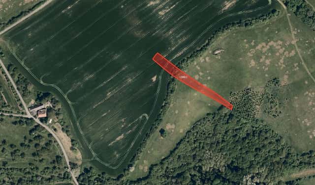 Prodej pole 2 025 m², Stříbrnice, okres Uherské Hradiště