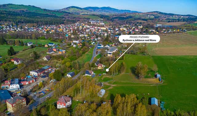 Prodej stavebního pozemku 1 706 m², Kokonínská, Rychnov u Jablonce nad Nisou, okres Jablonec nad Nisou
