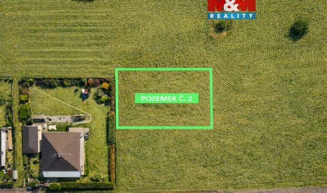 Prodej stavebního pozemku 941 m², Chlumčany, okres Louny