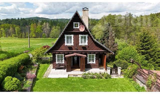 Prodej chaty/chalupy 83 m² s pozemkem 2 068 m², Krásná Lípa – Vlčí Hora, okres Děčín