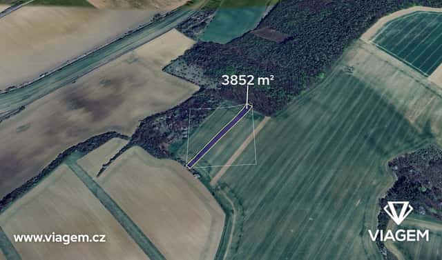 Prodej pole 361 m², Soběsuky, okres Kroměříž