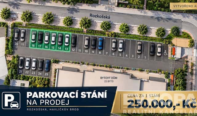 Prodej pozemku 13 m², Havlíčkův Brod