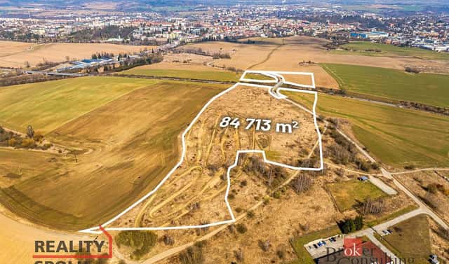 Prodej komerčního pozemku 84 713 m², Jihlava