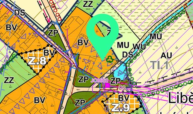 Prodej stavebního pozemku 1 000 m², Češov – Liběšice, okres Jičín
