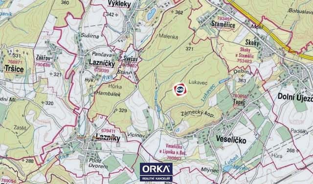 Prodej louky 2 974 m², Veselíčko, okres Přerov