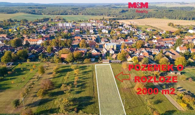 Prodej zahrady 2 000 m², Kožlany, okres Plzeň-sever