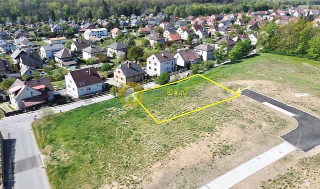 Prodej stavebního pozemku 874 m², U Větrolamu, Strakonice – Dražejov