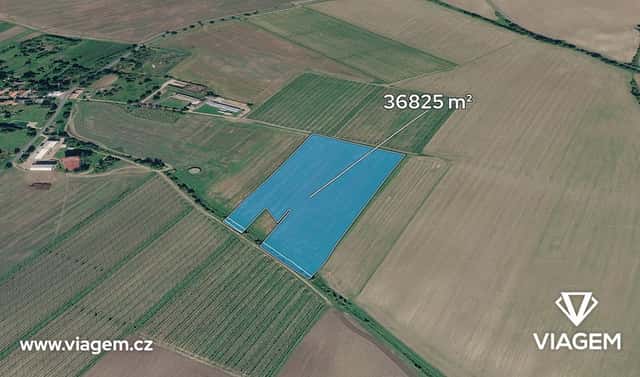 Prodej pole 12 275 m², Chotiněves, okres Litoměřice