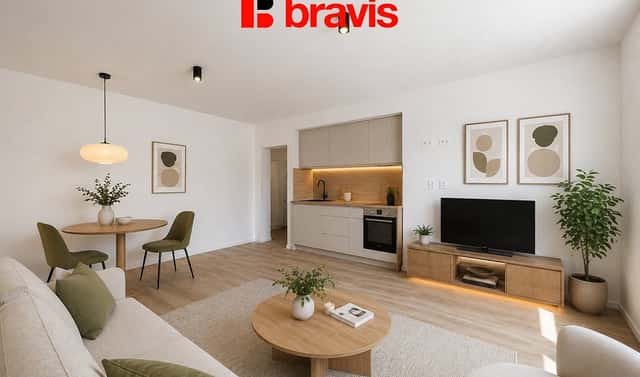 Prodej bytu 1+kk 40 m², Havraní, Brno – Černovice, okres Brno-město