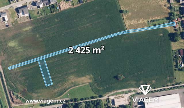 Prodej pole 469 m², Grygov, okres Olomouc