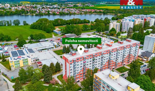 Prodej bytu 1+1 36 m², sídliště Vajgar, Jindřichův Hradec – Jindřichův Hradec III