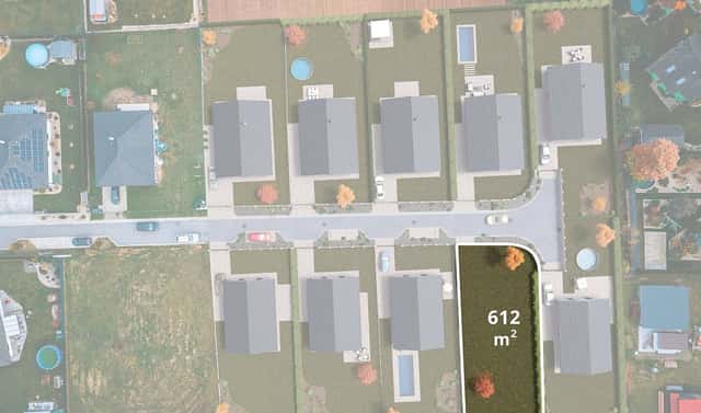 Prodej stavebního pozemku 612 m², Labské Chrčice, okres Pardubice
