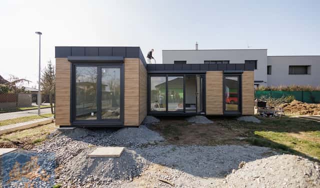 Prodej modulového prefabrikovaného domku 3+kk k celoročnímu užívání, Keltská, Zbuzany, okres Praha-západ