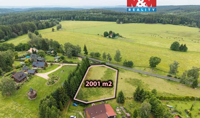 Prodej stavebního pozemku 2 001 m², Oloví, okres Sokolov