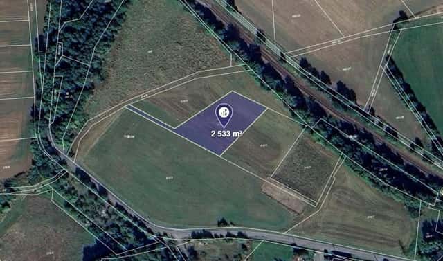 Prodej pole 2 533 m², Vrbatův Kostelec, okres Chrudim