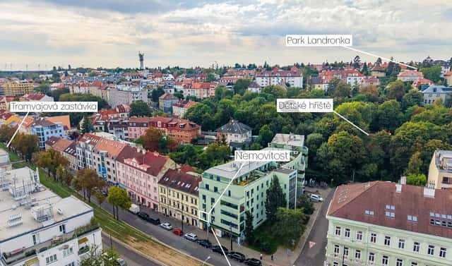 Prodej bytu 1+kk 41 m², 8. listopadu, Praha 6 – Břevnov
