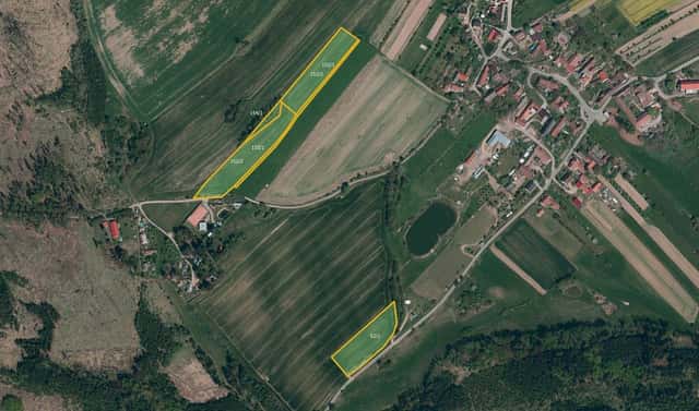 Prodej pole 8 481 m², Milešín, okres Žďár nad Sázavou