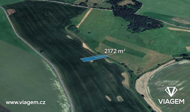 Prodej pole 1 086 m², Otinoves, okres Prostějov