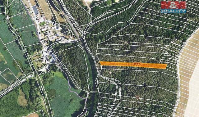 Prodej lesa 3 507 m², Lužná, okres Rakovník