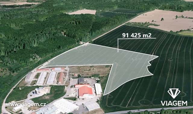 Prodej pole 2 066 m², Uherské Hradiště