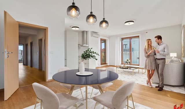 Prodej bytu 3+kk 88 m², Lomená, Zbuzany, okres Praha-západ