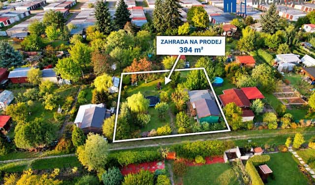 Prodej zahrady 381 m², Bratislavská, Teplice – Řetenice