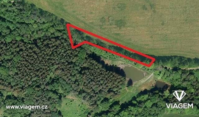 Prodej lesa 1 352 m², Horní Poříčí, okres Blansko