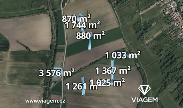 Prodej pole 4 775 m², Javorník, okres Hodonín