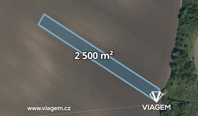 Prodej pole 1 250 m², Veselí nad Moravou, okres Hodonín