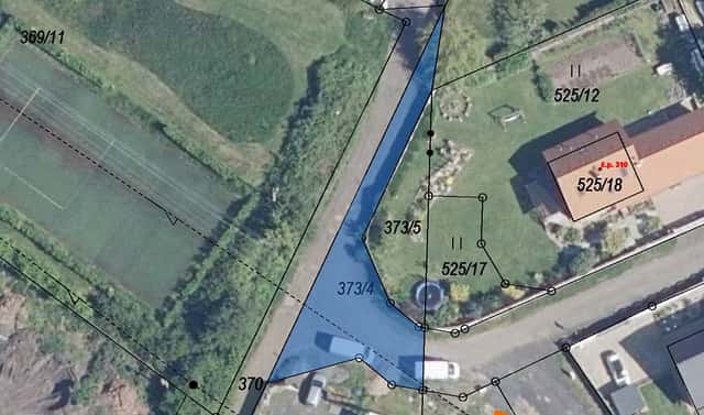 Prodej komerčního pozemku 300 m², Dubí, okres Teplice