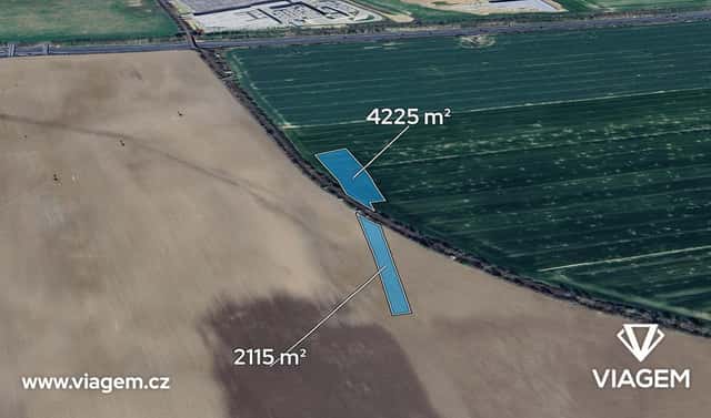 Prodej pole 4 755 m², Jirny, okres Praha-východ