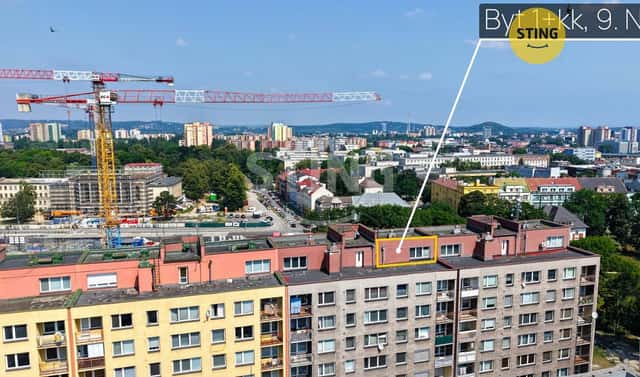 Prodej bytu 1+kk 52 m², Zelená, Ostrava – Moravská Ostrava, okres Ostrava-město