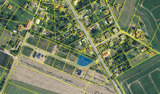 Prodej stavebního pozemku 1 101 m², Boseň, okres Mladá Boleslav